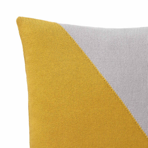 Bright mustard & Silver grey & Natural white Kabral Kissenhülle | Home & Living inspiration | URBANARA