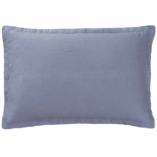 Lousa cushion cover, light grey blue, 100% linen