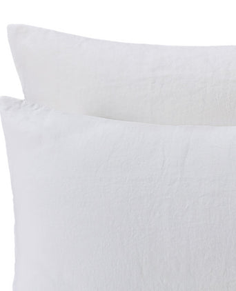 Mafalda duvet cover, white, 100% linen