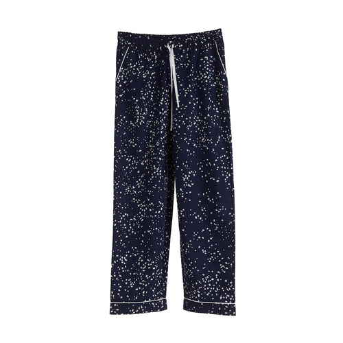 Cova pyjama, dark blue & white, 100% cotton