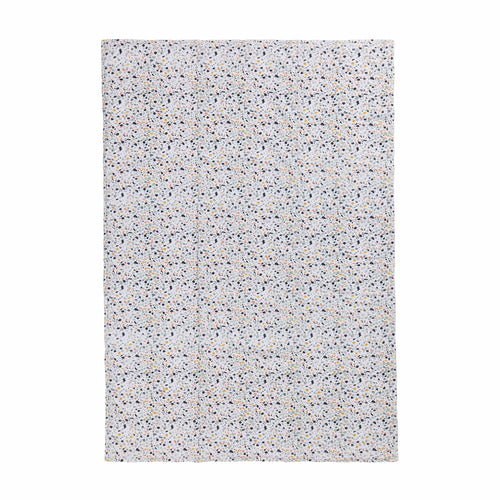 Visso picnic blanket, bright mustard & light pink & light ocean green & light grey green, 100% cotton & 100% polyester |High quality homewares