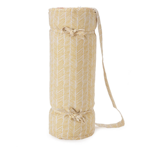 Bright mustard & Natural white & Papaya Avola Picknickmatte | Home & Living inspiration | URBANARA