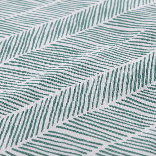 Avola beach mat, green grey & natural white & papaya, 100% cotton & 100% polyester |High quality homewares