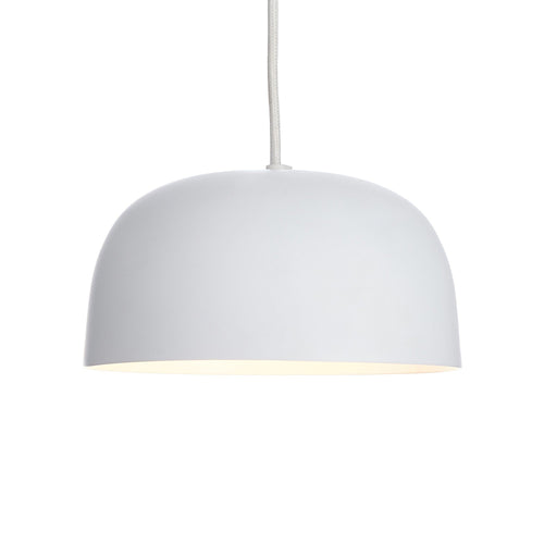 Murguma pendant lamp, white, 100% metal | URBANARA pendant lamps