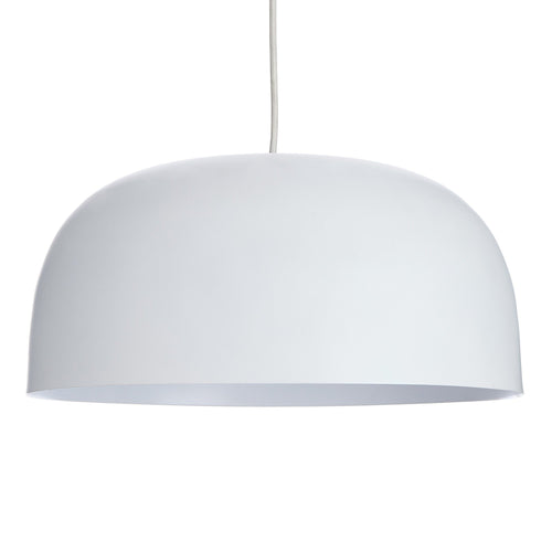 Sadum pendant lamp, white, 100% metal