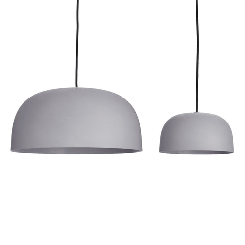 Sadum pendant lamp in light grey, 100% metal |Find the perfect pendant lamps