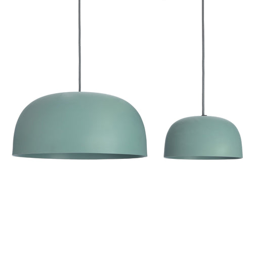Sadum pendant lamp, light grey green, 100% metal |High quality homewares