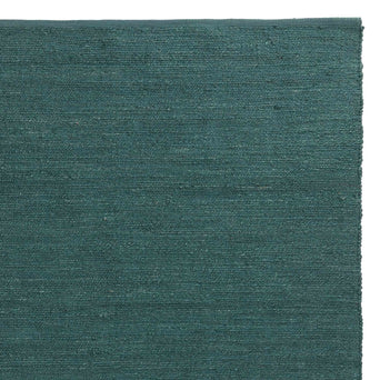 Gorbio rug, grey green, 90% jute & 10% cotton