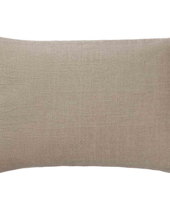 Amreli cushion cover, blush pink & natural, 100% cotton & 100% linen