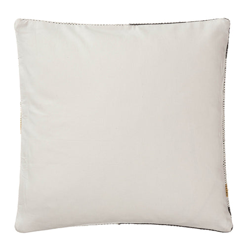 Natural white & Mustard & Black Raipuri Kissenhülle | Home & Living inspiration | URBANARA