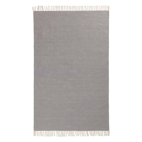 Udaka Outdoor Rug silver grey, 100% pet | URBANARA outdoor accessories