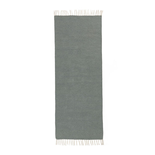 Udaka Outdoor Runner green grey, 100% pet | URBANARA outdoor accessories