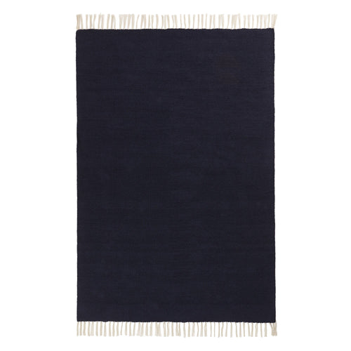 Dark blue Udaka Teppich | Home & Living inspiration | URBANARA