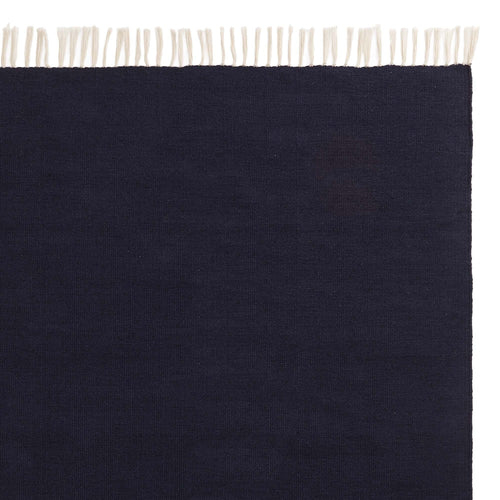 Udaka rug, dark blue, 100% pet