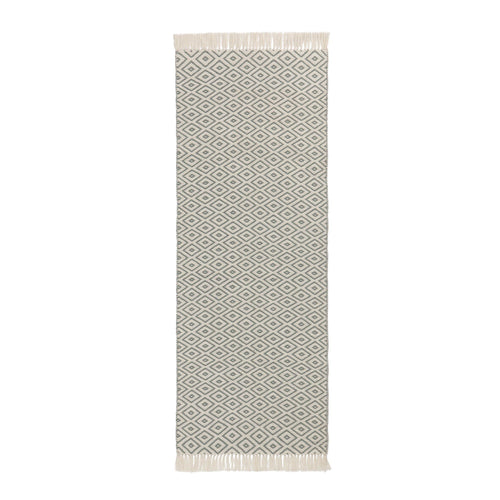 Barota runner, green grey & white, 100% pet |High quality homewares