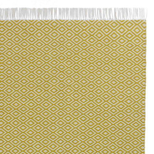 Bright mustard & White Barota Läufer | Home & Living inspiration | URBANARA