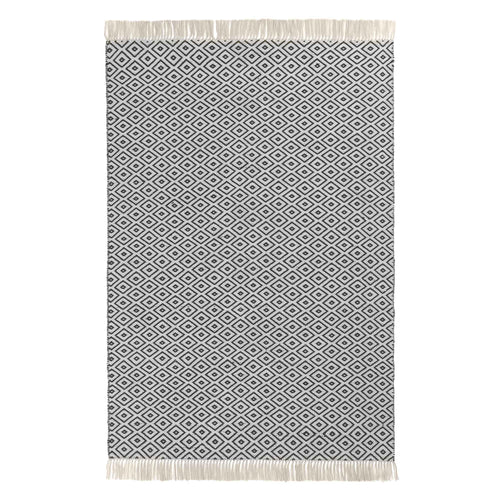 Barota Outdoor Rug black & white, 100% pet | Find the perfect outdoor accessories