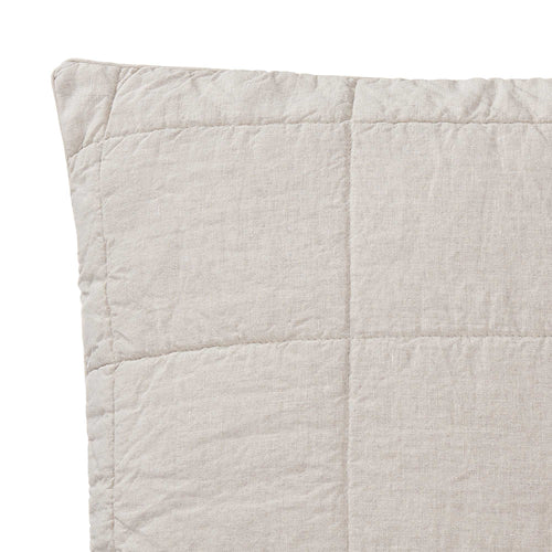 Karlay cushion cover, natural, 100% linen & 100% cotton |High quality homewares