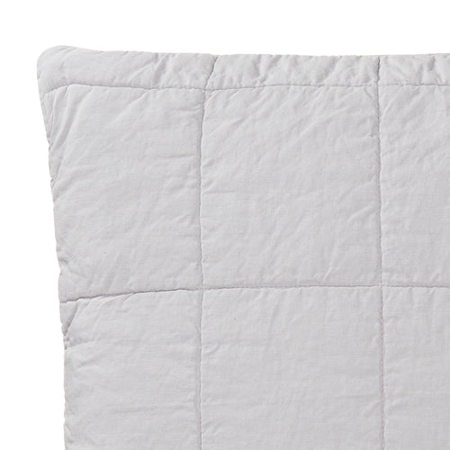 Karlay cushion cover, light grey, 100% linen & 100% cotton |High quality homewares