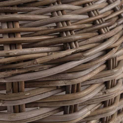 Java laundry basket, grey brown, 100% rattan |High quality homewares