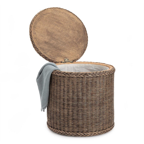 Dark brown Java Wäschekorb | Home & Living inspiration | URBANARA