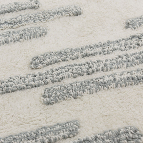 Natural white & Light green grey Eskil Badematte | Home & Living inspiration | URBANARA