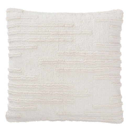 Usari cushion cover, natural white, 100% cotton