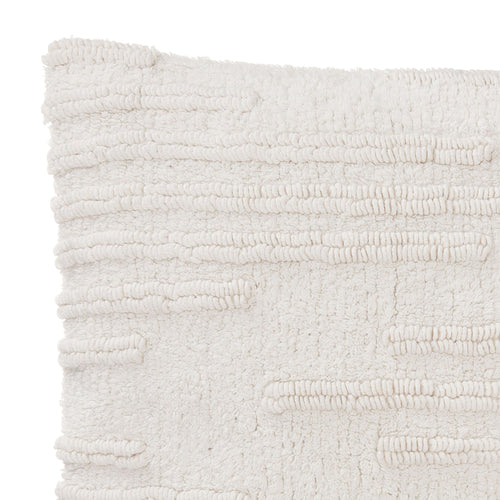 Usari cushion cover, natural white, 100% cotton | URBANARA cushion covers