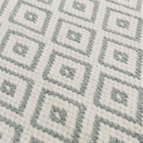 Barota doormat, green grey & white, 100% pet |High quality homewares