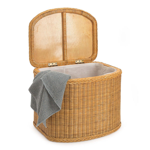 Java laundry basket, honey, 100% rattan |High quality homewares