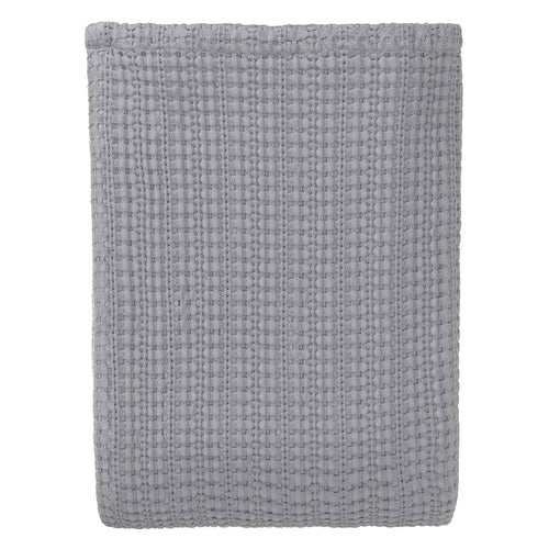Anadia bedspread, light grey, 100% cotton