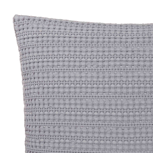 Anadia Cushion light grey, 100% cotton | URBANARA cushion covers