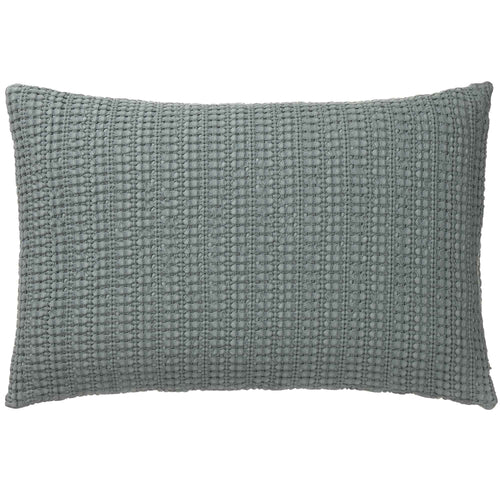 Anadia cushion cover, mist green, 100% cotton