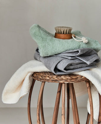 Salema hand towel, cream, 100% supima cotton