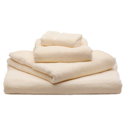Salema hand towel, cream, 100% supima cotton