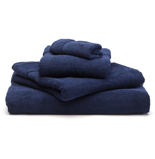 Salema hand towel, dark blue, 100% supima cotton