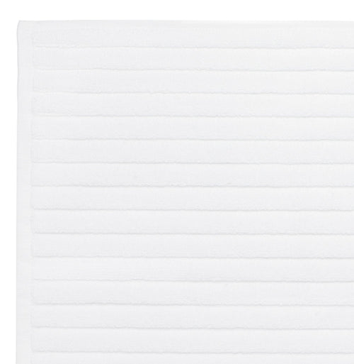 Alvito bath mat, white, 100% zero twist cotton |High quality homewares