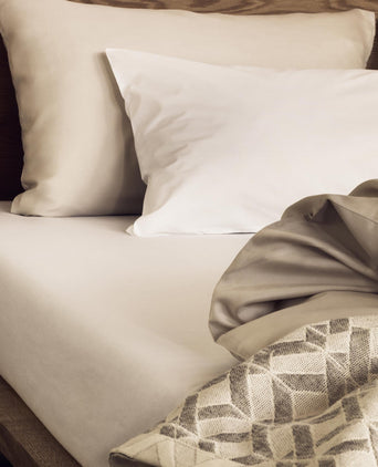 Lucca duvet cover, taupe, 100% silk