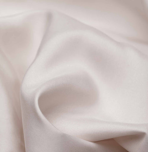 Lucca fitted sheet, taupe, 100% silk | URBANARA fitted sheets