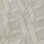 Aldeia Cotton Quilt [Light cream/Black]