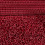 Alvito hand towel in dark red, 100% zero twist cotton |Find the perfect cotton towels