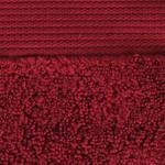 Alvito hand towel in dark red, 100% zero twist cotton |Find the perfect cotton towels