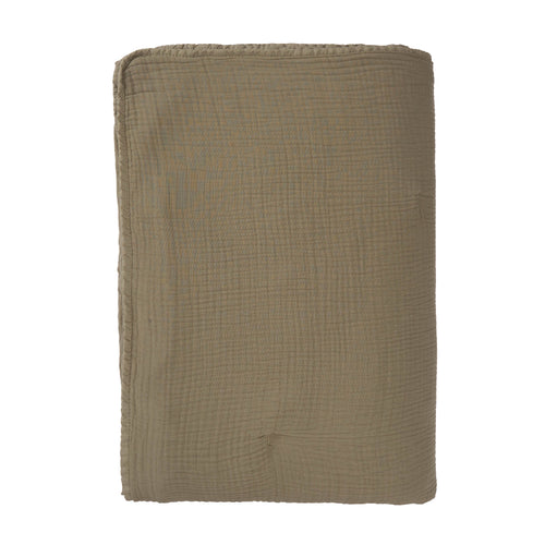 Azore Bedspread [Olive green]