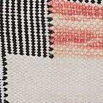 Bahadri Cushion [Natural white/Black/Papaya]