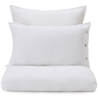 Bellvis Pillowcase white, 100% linen