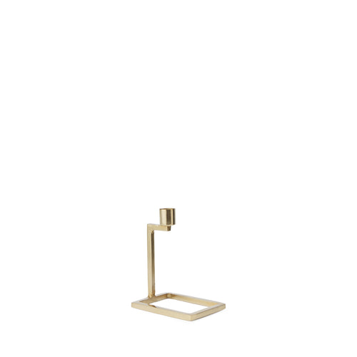 Betwa Candle Holder brass, 100% iron | URBANARA candles & scents