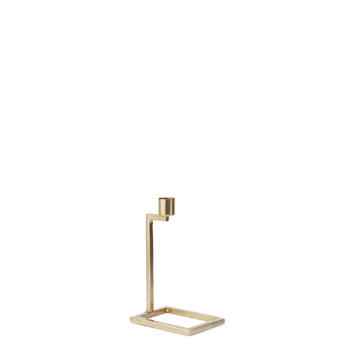 Betwa candle holder, brass, 100% iron | URBANARA candles & scents