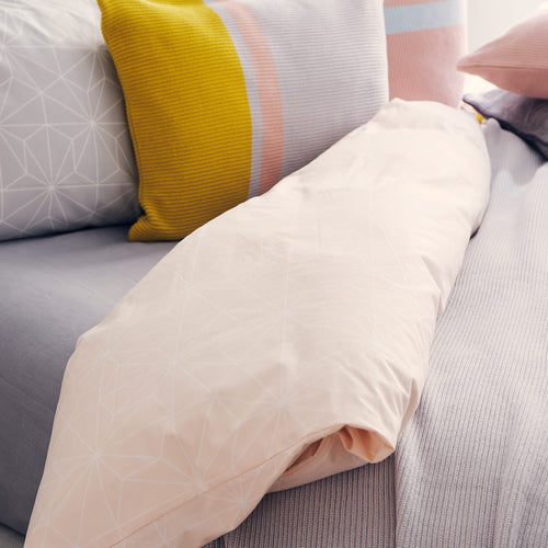 Renforce Bed Linen Set Albufeira in powder pink & white | Home & Living inspiration | URBANARA