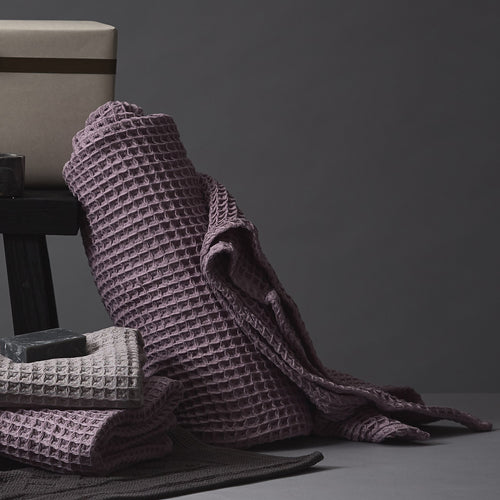 Mikawa Towel Collection in mauve | Home & Living inspiration | URBANARA