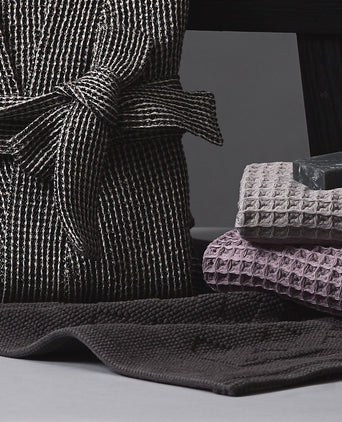 Osuna Bath Mat charcoal, 100% cotton